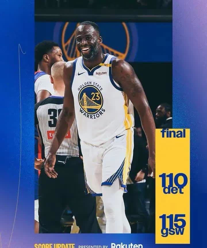 勇士全队状态回勇,赢下雷霆强敌 勇士全队状态回勇,赢下雷霆强敌