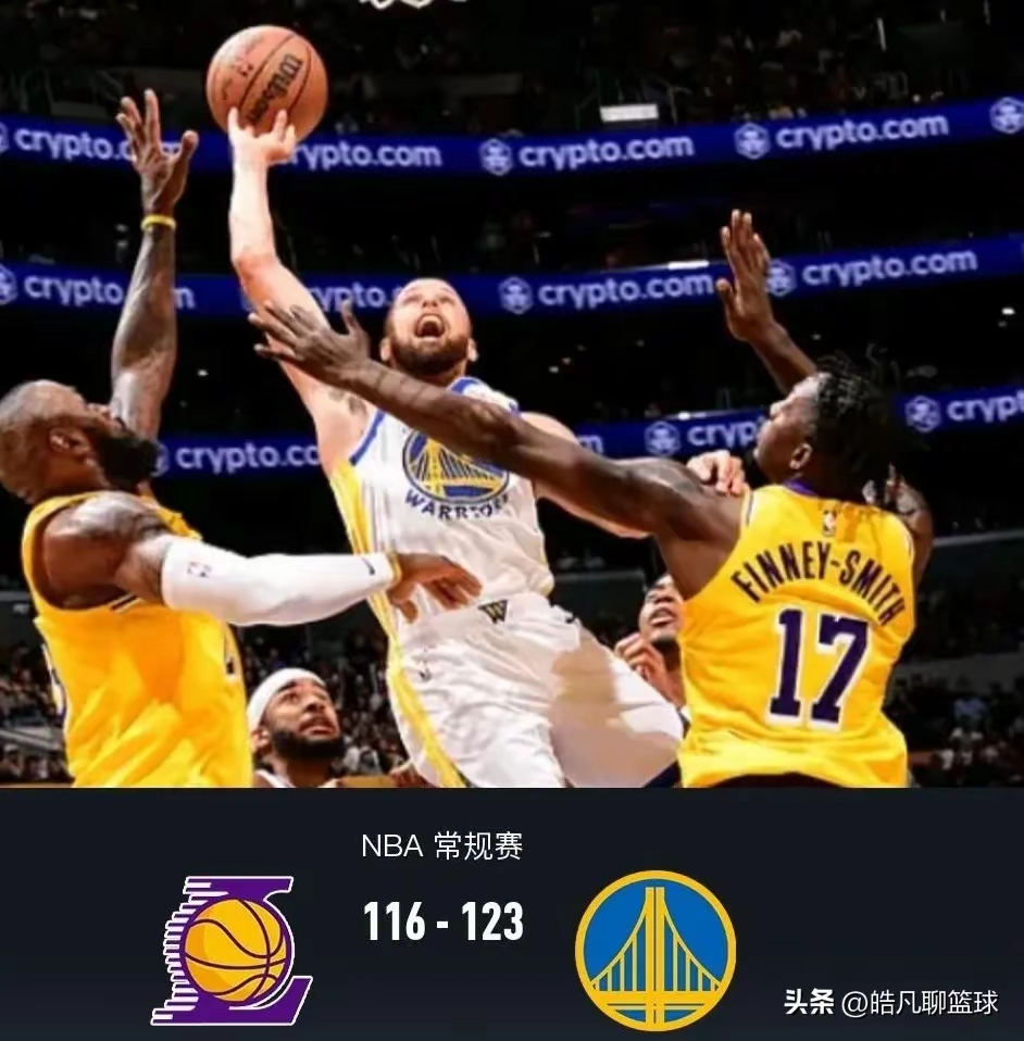 勇士击败湖人迎来两连胜